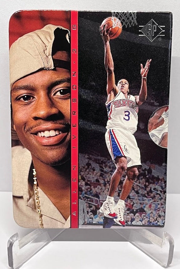 1997 Upper Deck SP Inside Info Allen Iverson Philadelphia 76ers #IN5