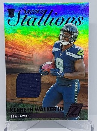2022 Panini Zenith Rookie Stallions RC Kenneth Walker III Seahawks