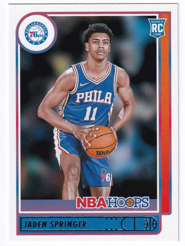2021-22 Panini Hoops RC Jaden Springer 76ers #239
