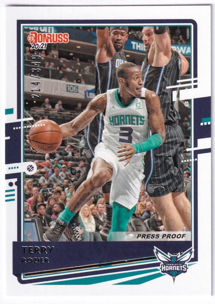 2020-21 Panini Donruss Terry Rozier Hornets 214/349 #45