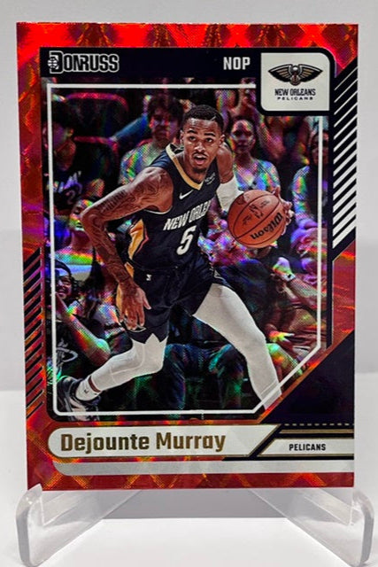 2024-25 Panini Donruss Red Dejounte Murray Pelicans #90*6
