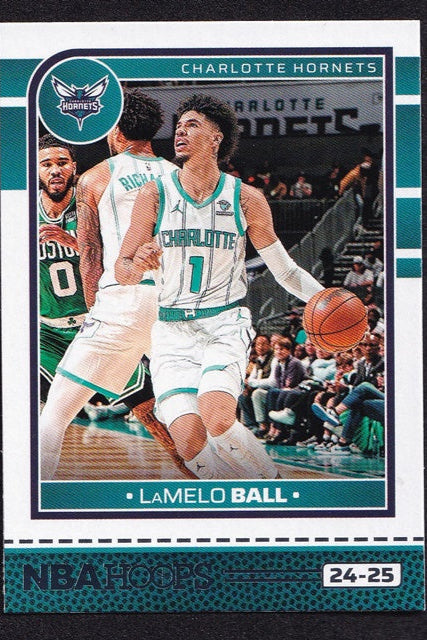2024-25 Panini Hoops LaMelo Ball Charlotte Hornets #182