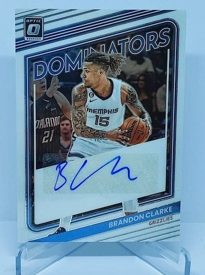 2022-23 Panini Donruss Optic Dominators Brandon Clarke Memphis 62/99
