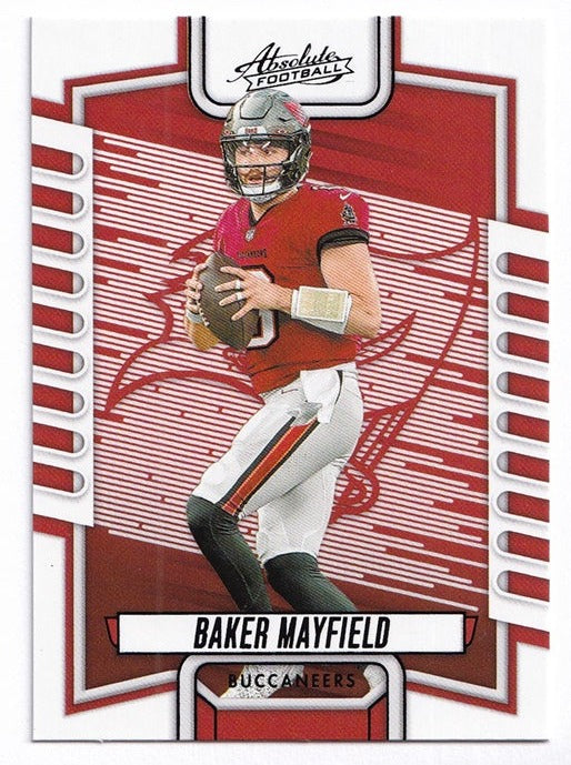 2023 Panini Absolute Black Baker Mayfield Buccaneers #21