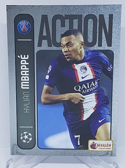 2022 Topps Merlin Heritage 98 Kylian Mbappe Paris Saint-Germain #148