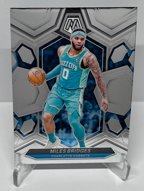 2023-24 Panini Mosaic Miles Bridges Charlotte Hornets #108