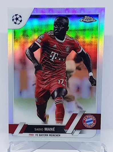 2023 Topps Chrome UCL Refractor Sadio Mane Bayern München #200