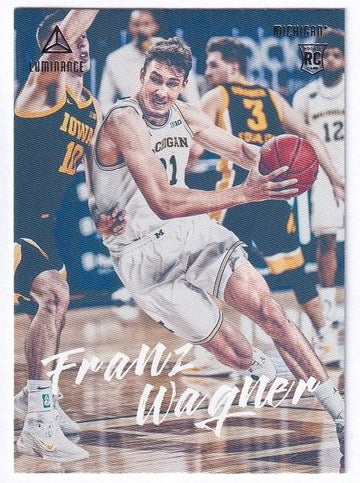 2021 Panini Chronicles Luminance RC Franz Wagner #84