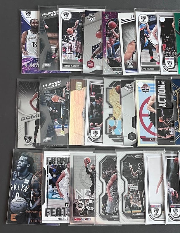 30 Card Team Lot BROOKLYN NETS Rookies & Veterans A