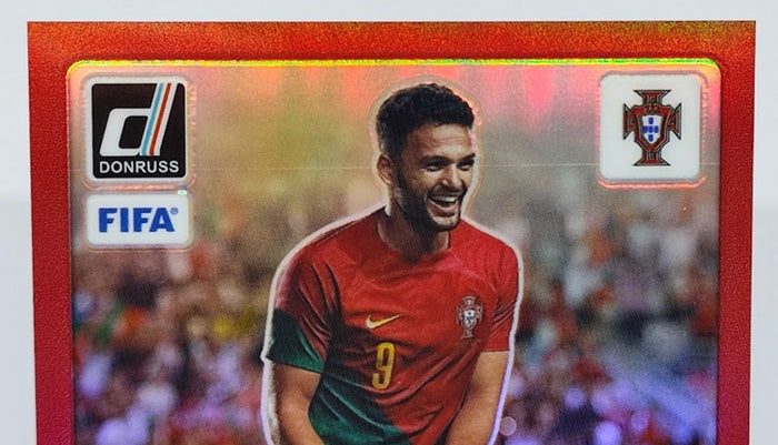 2023-24 Panini Donruss FIFA Prizm Beautiful Game AU Goncalo Ramos Portugal 04/49