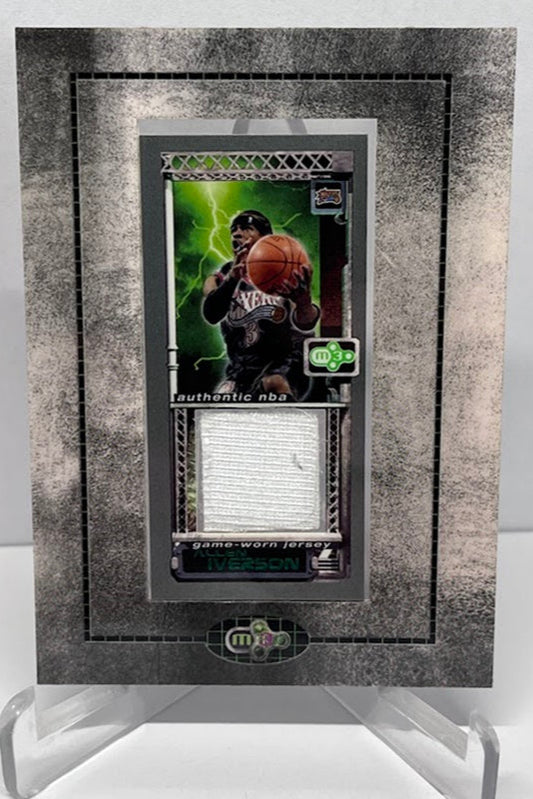 2003-04 Topps Rookie Matrix Game-Worn Allen Iverson 76ers