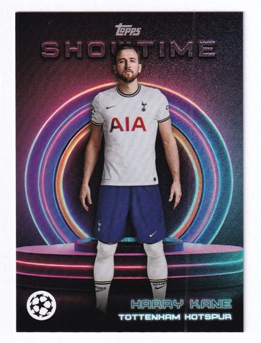2022-23 Topps Showtime Champions League Harry Kane Tottenham