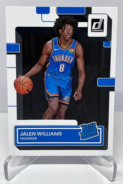 2022-23 Panini Donruss Rated Rookie Jalen Williams OKC #212