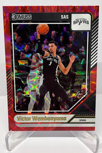 2024-25 Panini Donruss Red Victor Wembanyama San Antonio Spurs #6 *6
