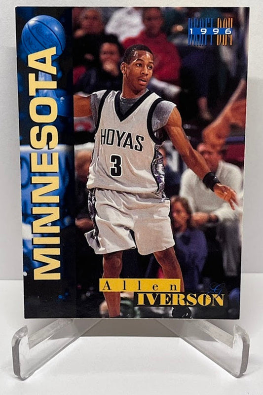 1996 The Score Board Draft Day Allen Iverson #1C