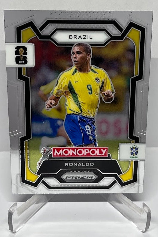 2026 Panini Monopoly Prizm FIFA World Cup Ronaldo Brazil #18