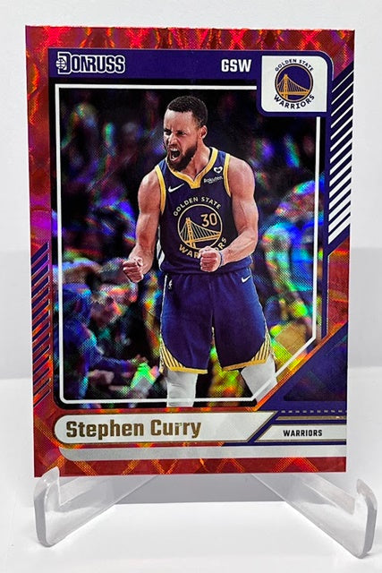 2024-25 Panini Donruss Red Stephen Curry Golden State Warriors #64 *6