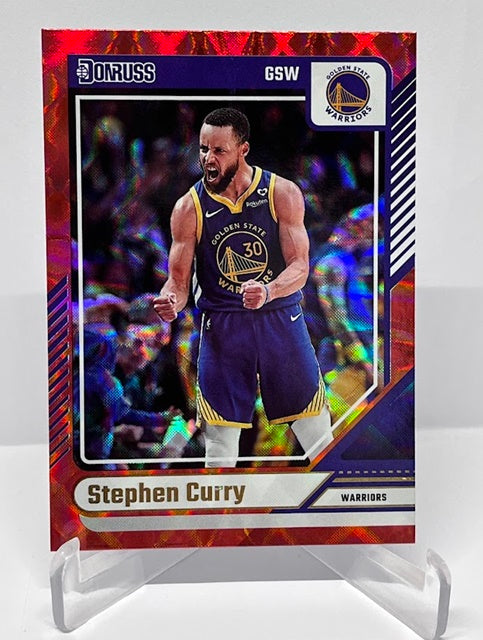 2024-25 Panini Donruss Red Stephen Curry Golden State Warriors #64 *6