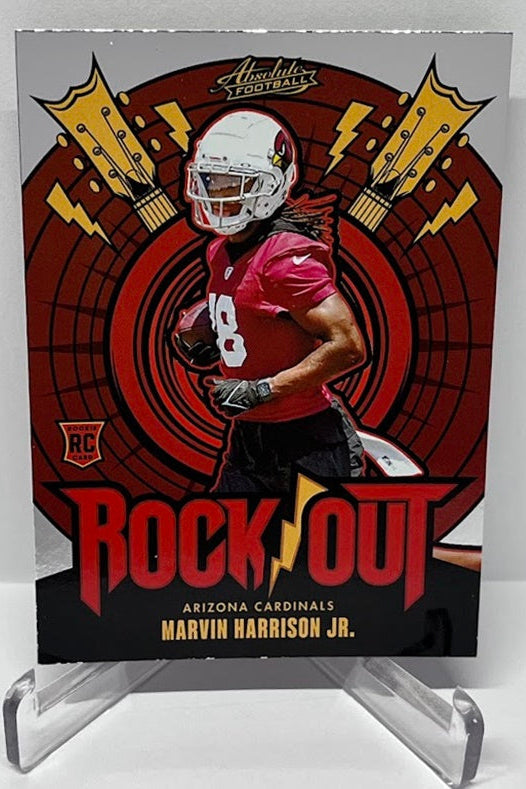 2024 Panini Absolute Rock Out RC Marvin Harrison jr Cardinals *3
