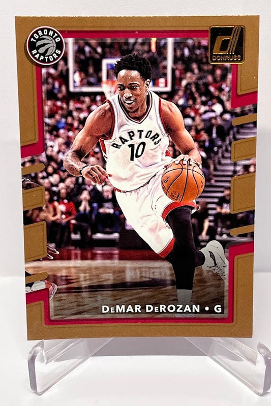 2017-18 Panini Donruss DeMar DeRozan Toronto Raptors #136