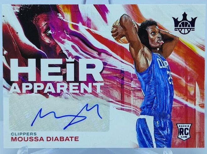 2022-23 Panini Court Kings Heir Apparent RC Moussa Diabate Clippers 33/49