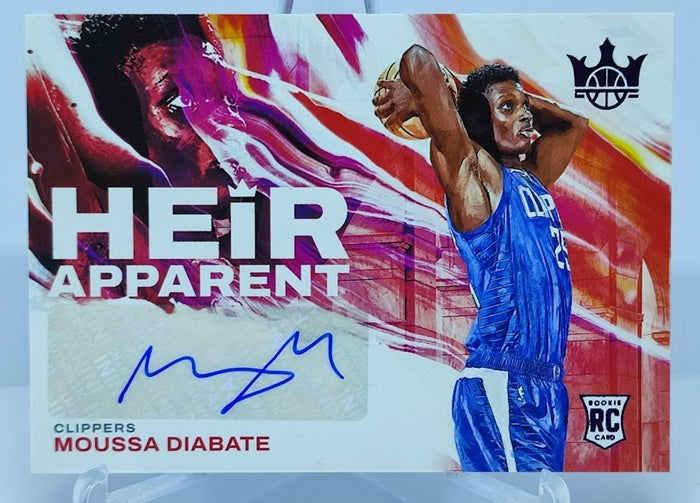 2022-23 Panini Court Kings Heir Apparent RC Moussa Diabate Clippers 33/49