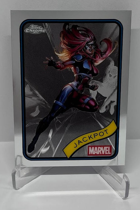 2025 Topps Chrome Marvel Jackpot #81 *7