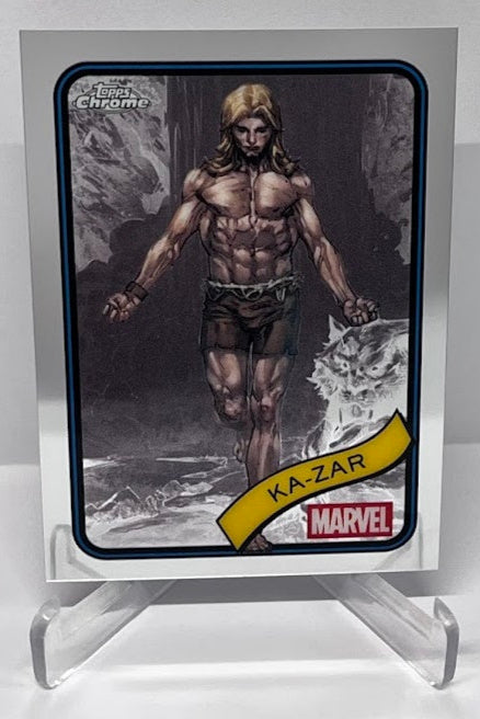 2025 Topps Chrome Marvel Ka-Zar #84 *7