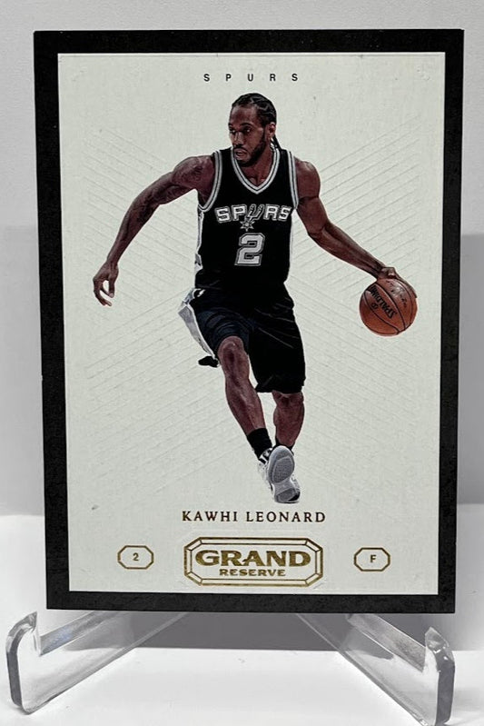 2016-17 Panini Grand Reserve Kawhi Leonard Spurs #71
