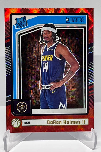 2024-25 Panini Donruss Red Rated Rookie DaRon Holmes Nuggets #213 *6
