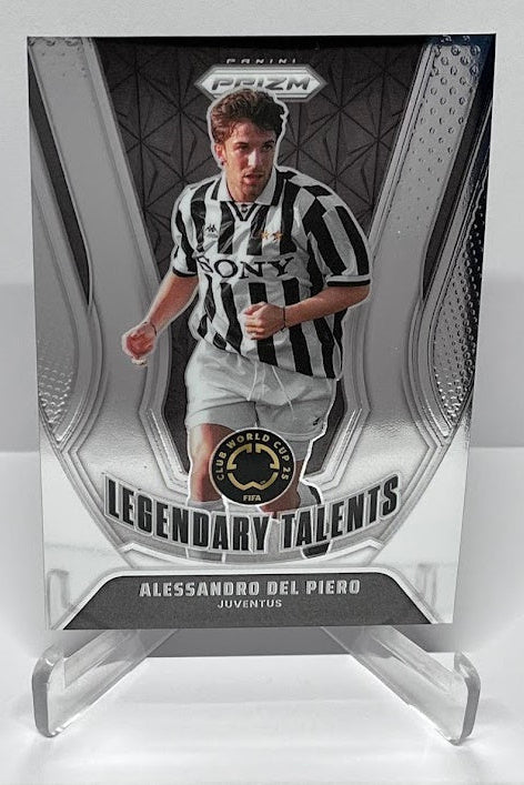 2025 Panini Prizm FIFA Club World Cup Legendary Talents Alessandro Del Piero #9