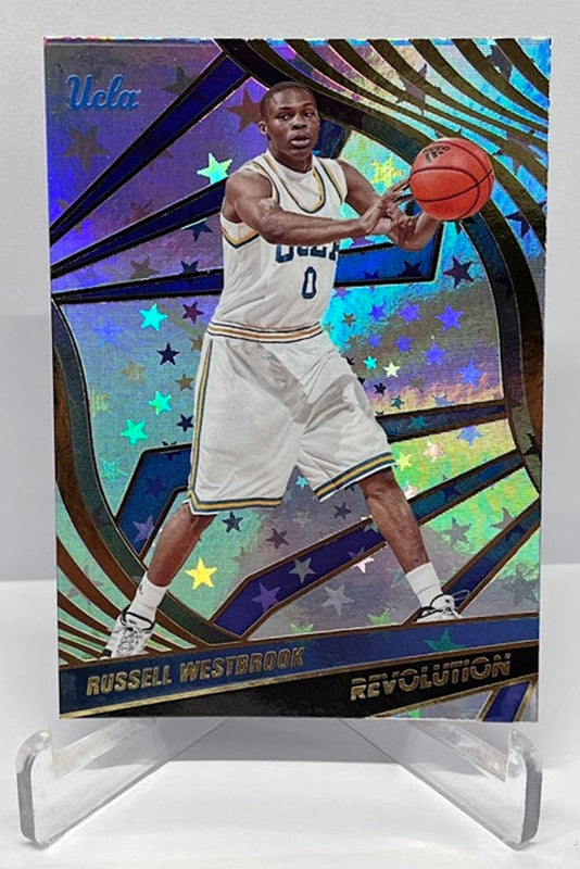2022 Panini Chronicles Revolution Draft Picks Russell Westbrook UCLA #72
