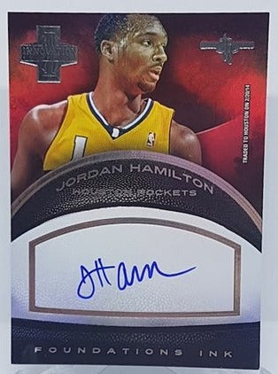 2013-14 Panini Innovation Foundation INK Jordan Hamilton Rockets 113/199 #29