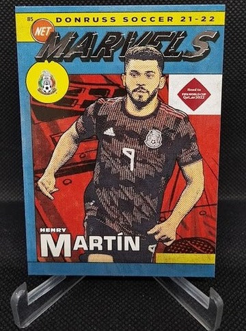 2021-22 Panini Donruss Marvels Henry Martin Mexico #19