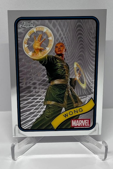2025 Topps Chrome Marvel Wong #86 *7
