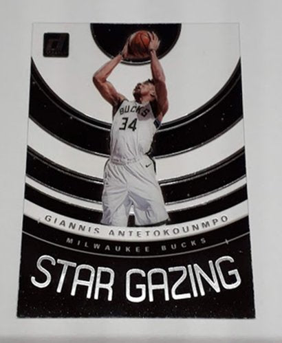 2019-20 Panini Donruss Clearly Giannis Antetokounmpo Bucks #9