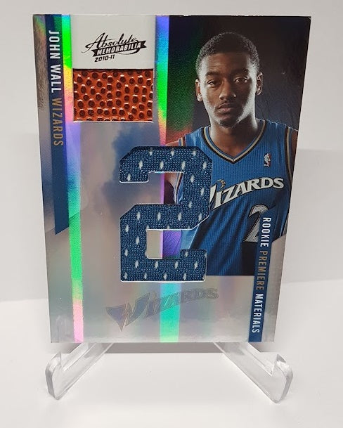 2010-11 Panini Absolute Memorabilia RC John Wall Washington Wizards 04/25 #151