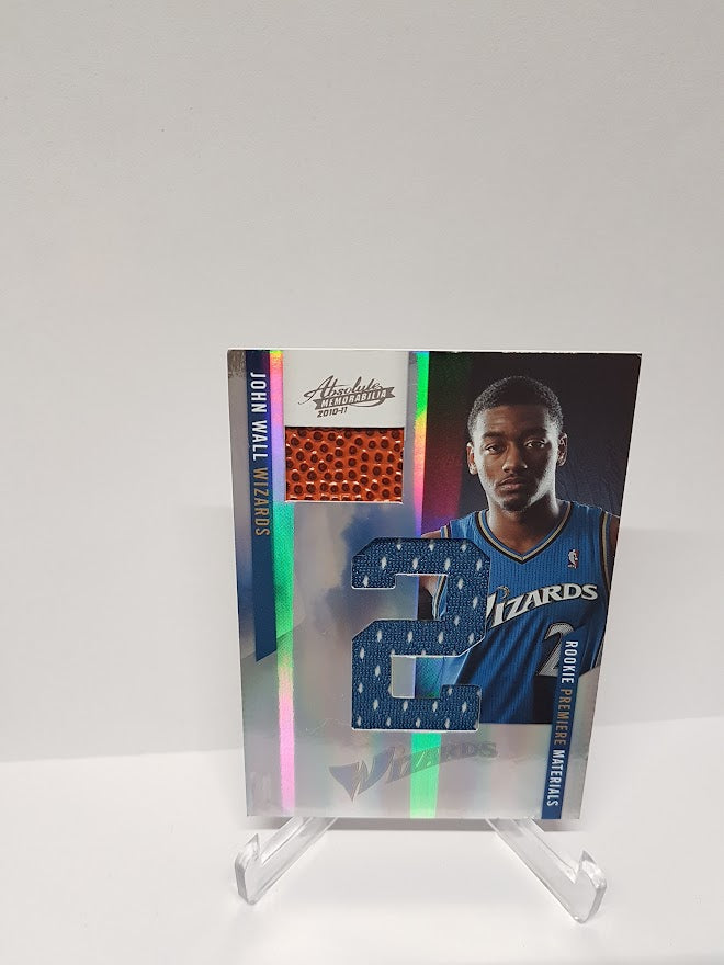 2010-11 Panini Absolute Memorabilia RC John Wall Washington Wizards 04/25 #151