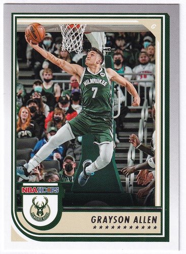 2022-23 Panini Hoops Grayson Allen Bucks #47