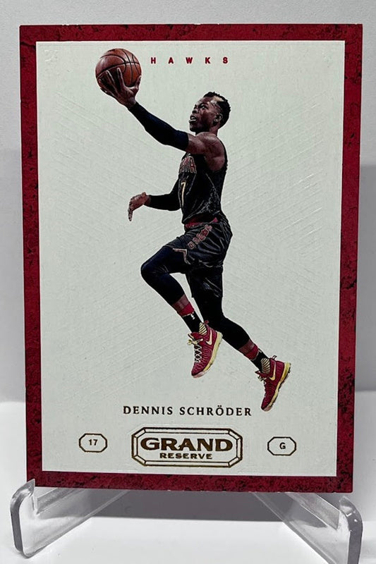 2016-17 Panini Grand Reserve Dennis Schröder Atlanta Hawks #22