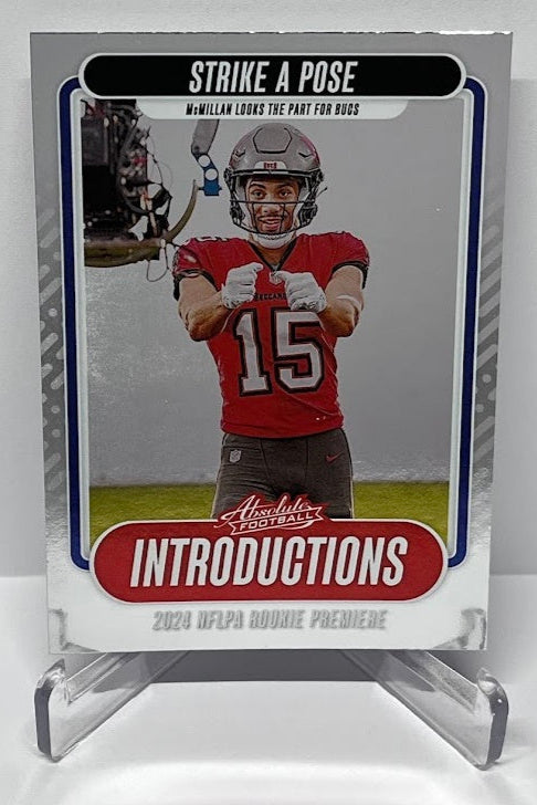 2024 Panini Absolute Introductions Jalen McMilan Buccaneers #I-JMN *3