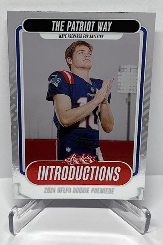 2024 Panini Absolute Introductions Drake Maye New England Patriots #I-DME *3