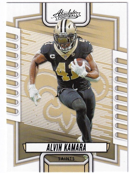 2023 Panini Absolute Black Alvin Kamara Saints #47