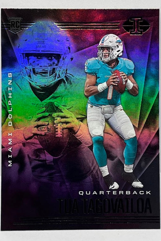 2020 Panini Illusions RC Tua Tagovailoa Miami Dolphins #6