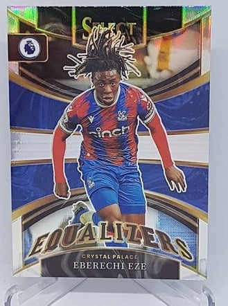 2022-23 Panini Select Premier League Equalizers Prizm Eberechi Eze Crystal Palace #9