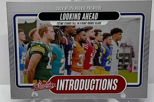2024 Panini Absolute Introductions Audrick Estime Denver Broncos #I-AEE *3