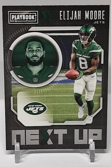 2021 Panini Playbook Next Up Elijah Moore Jets