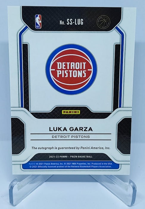 2021-22 Panini Prizm Sensational Signatures RC Luka Garza Detroit Pistons