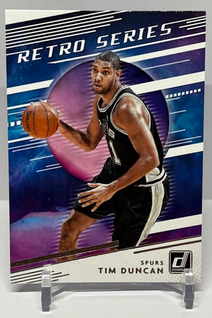 2020-21 Panini Donruss Retro Series Tim Duncan Spurs #10