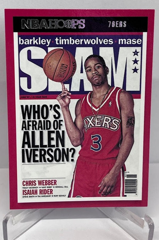 2021-22 Panini Hoops Slam Allen Iverson Philadelphia 76ers #18